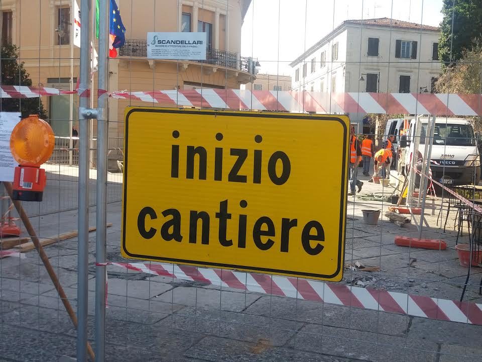 inizio cantiere